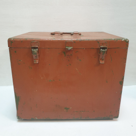 Ящик для хранения металлический, размеры 36 х 29 х 30 см. СССР